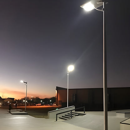 AVS Energy Solar LED Street Light 120 Watt 15000 Lumens 5000K Parking Lot Light Solar All in One Street Light  - AVS-AI1-120W