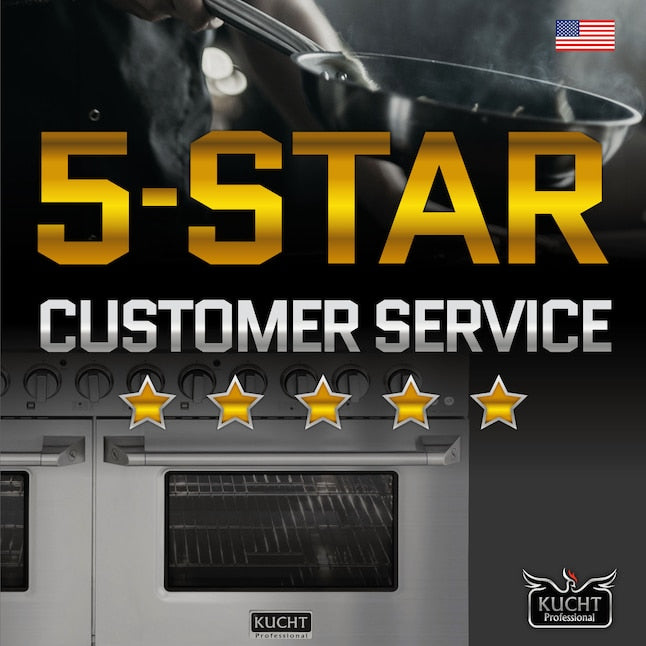 Kucht 48" Pro-Style Propane Gas Dual Fuel Range with 4 Burners in Light Blue, KDF482/LP-LB - KDF482/LP-LB