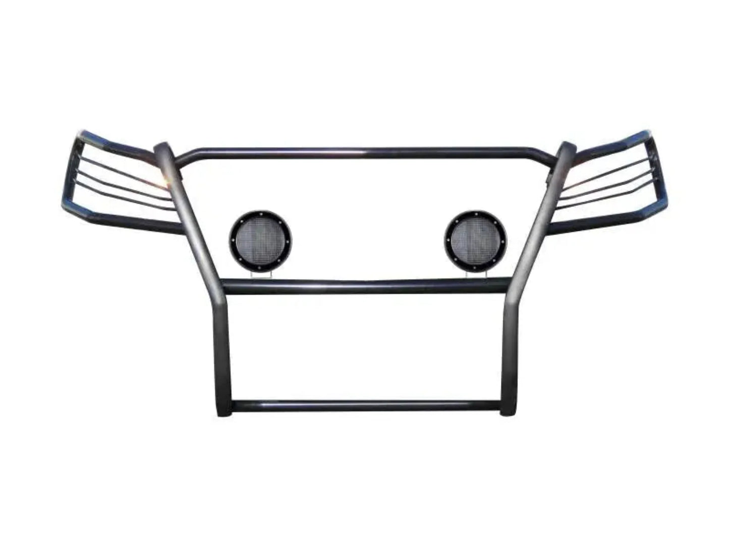 Black Horse 17FP10MA-PLFB Grille Guard Kit - BLK17FP10MAFB