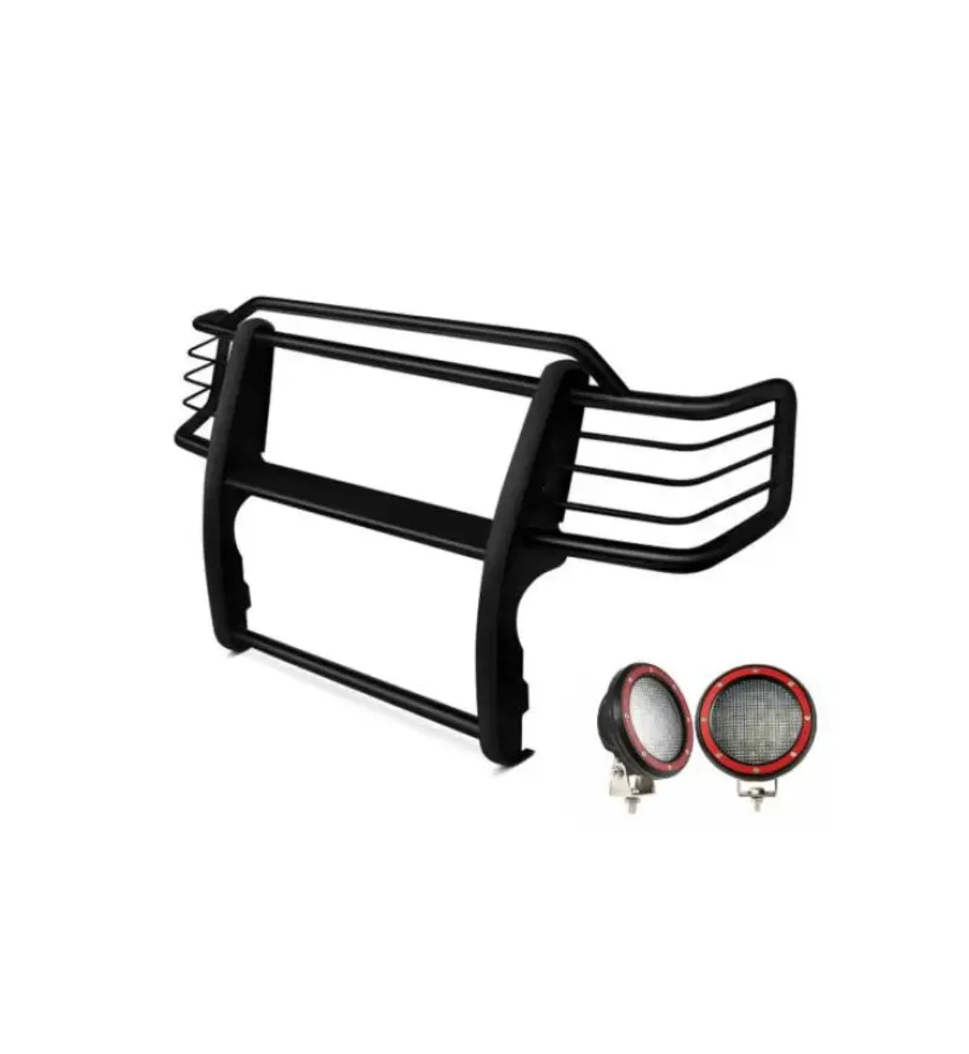 Black Horse 17TN23MA-PLFR Grille Guard Kit - BLK17TN23MAFR