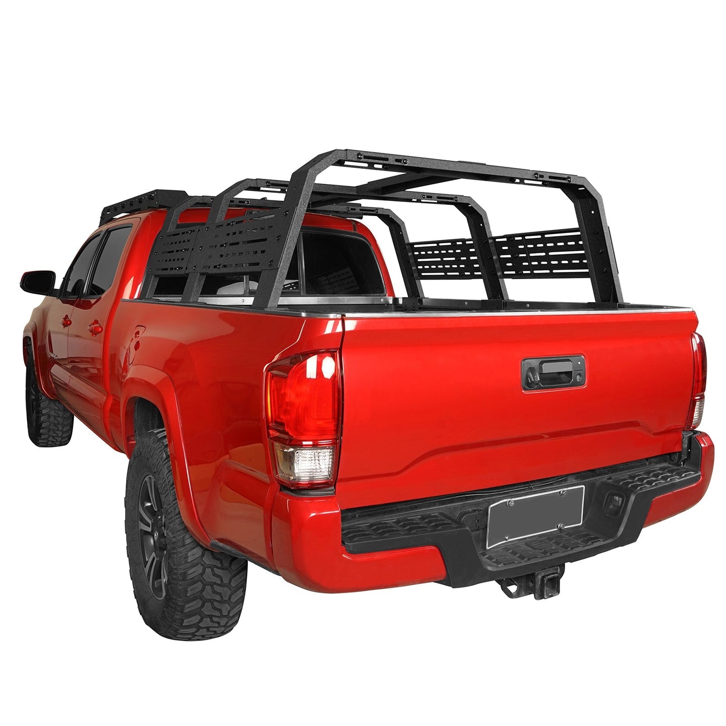 18.8" High Overland Bed Rack Fits Toyota Tacoma & Tundra 6' Bed - Hooke Road - HE.9905-S