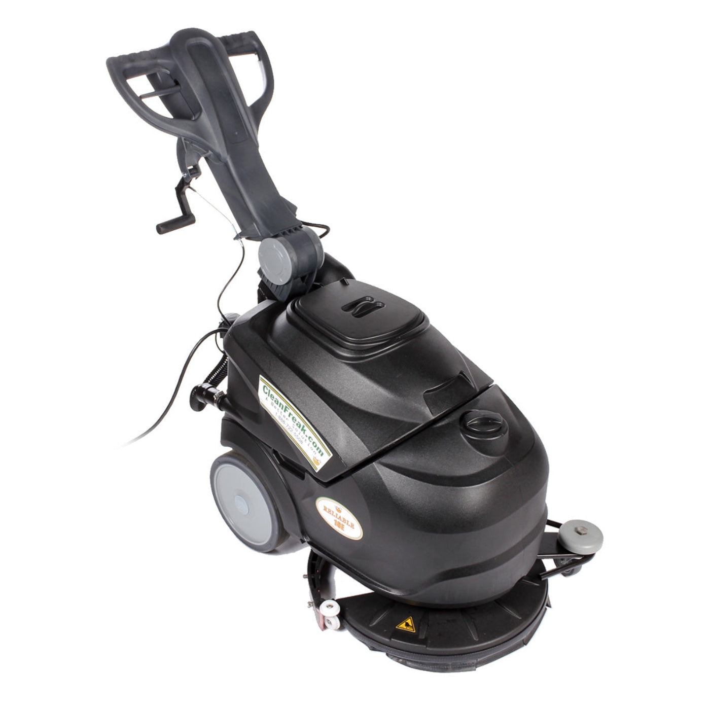 CleanFreak 18" Electric Automatic Floor Scrubber Package w/ Accessories - ASP-PACKAGE2