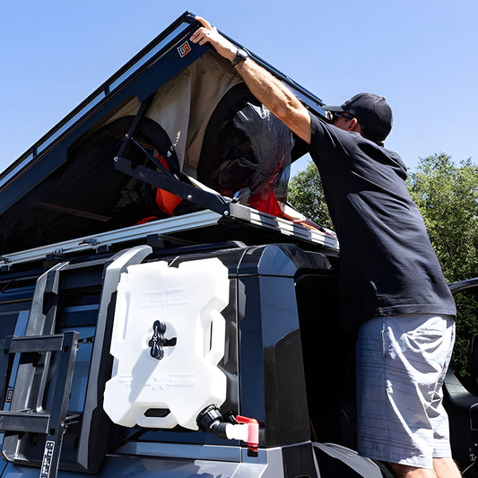 BadAss Tents Land Rover 2020-22 Defender 110 Convoy Rooftop Tent - Preassembled - 1801-0104A