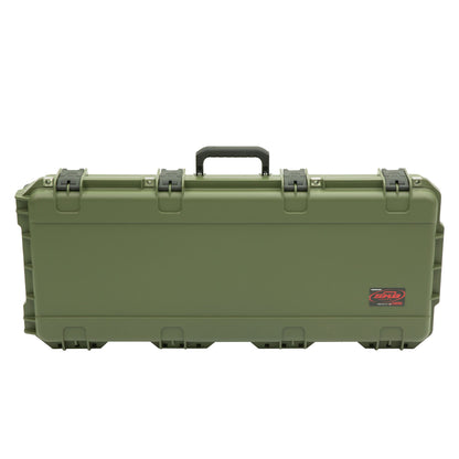 SKB Cases 3614 Hard Plastic Exterior Parallel Limb Bow Crossbow Case, Green - 189868