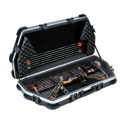 SKB Cases 4119 Hard Exterior Waterproof ATA Single Parallel Limb Bow Case, Black - 189870