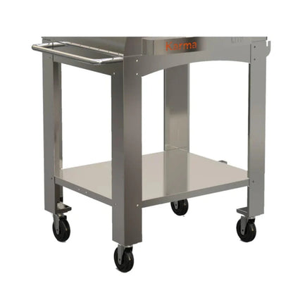 WPPO Type 201 Stainless Steel Cart for Karma 42 Oven WKCT-3S - WKCT-3S