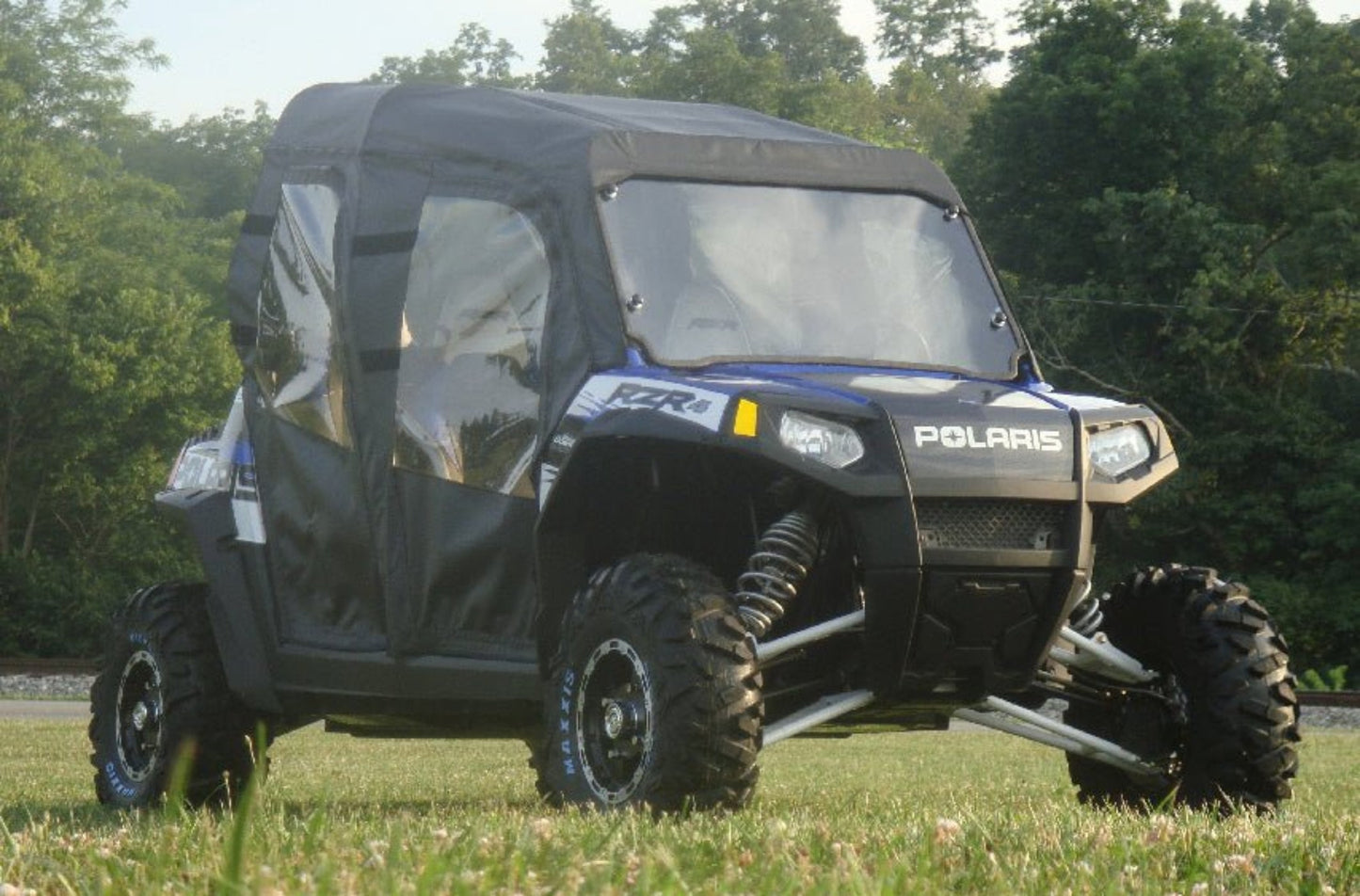 3 Star UTV Polaris RZR 4-Seater - Full Cab Enclosure for Hard Windshield - POLRZ4-FCF-BLK