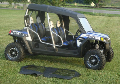 3 Star UTV Polaris RZR 4-Seater - Full Cab Enclosure for Hard Windshield - POLRZ4-FCF-BLK