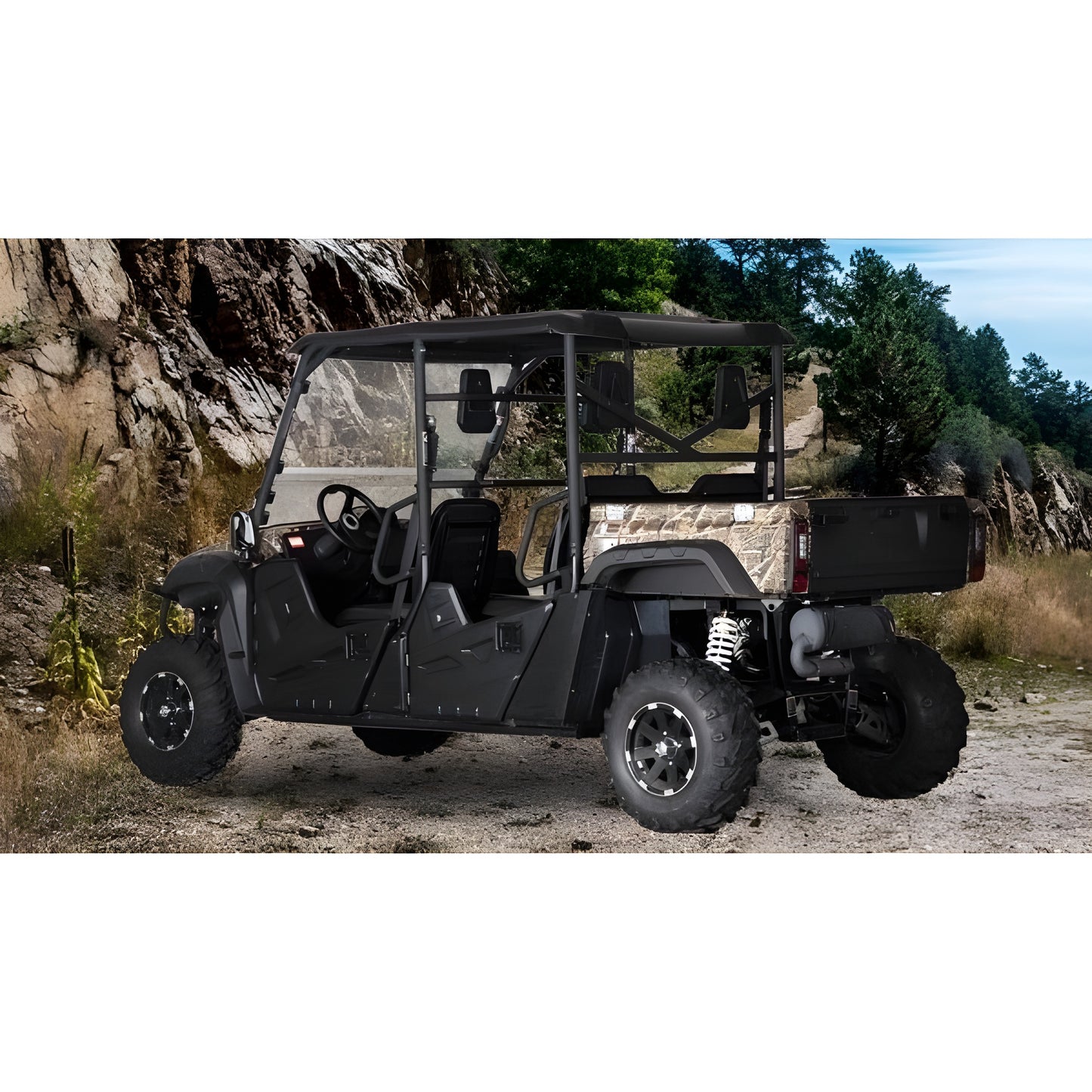 2024 BMS Motor Colt 700 LSX 4S 4 Seater EFI Golf Cart Fully Auto Utility Vehicle UTV