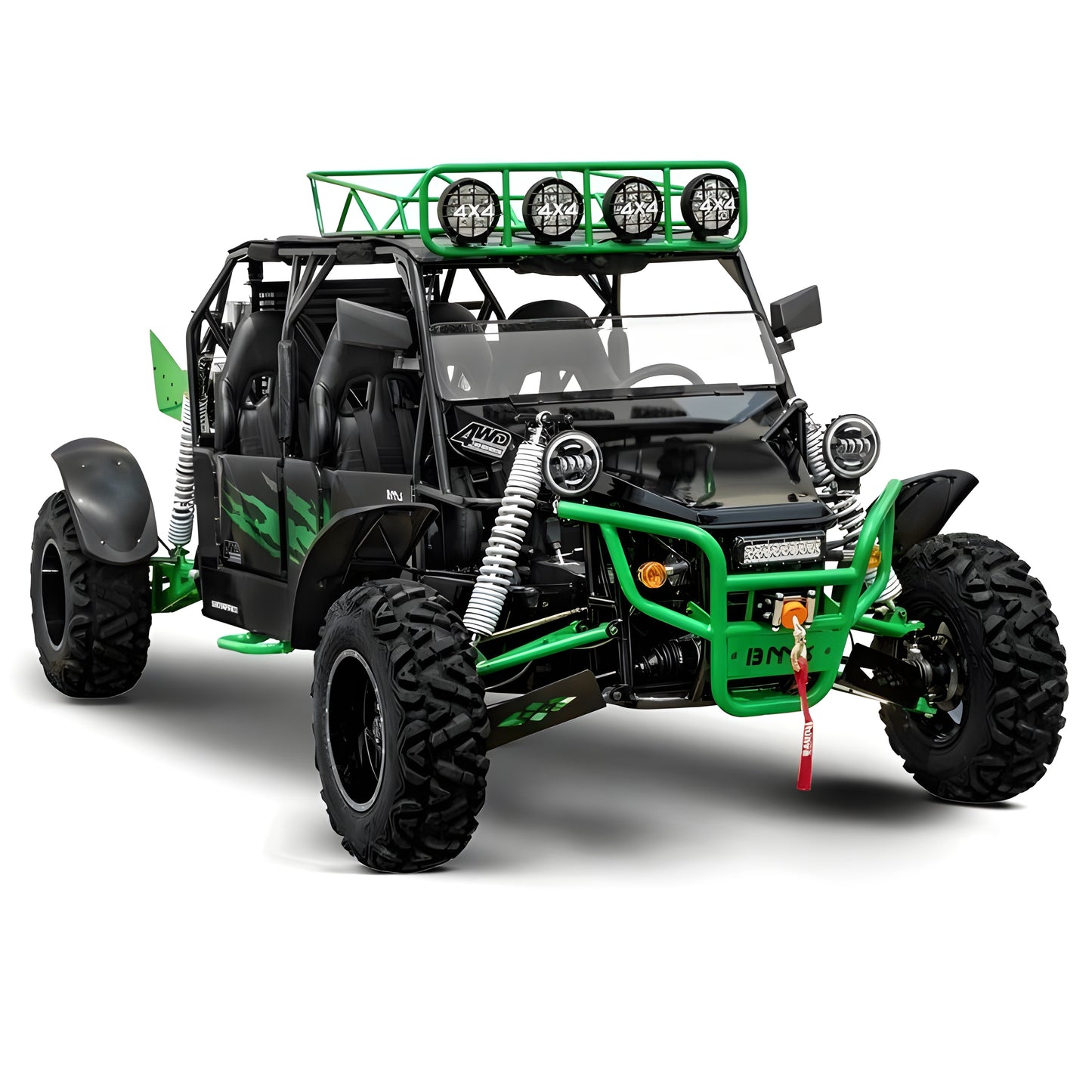 2024 BMS Motor Sniper T-1000 4S 4 Seater Side by Side Dune Buggy Go-Kart