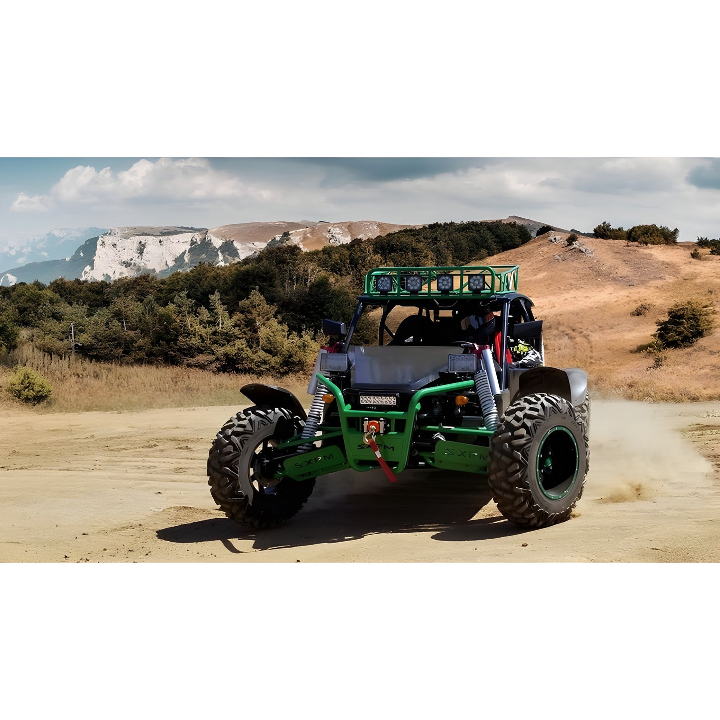 2024 BMS Motor Sniper T-1500 4S 4 Seater Side by Side Dune Buggy Go-Kart w/ Reverse