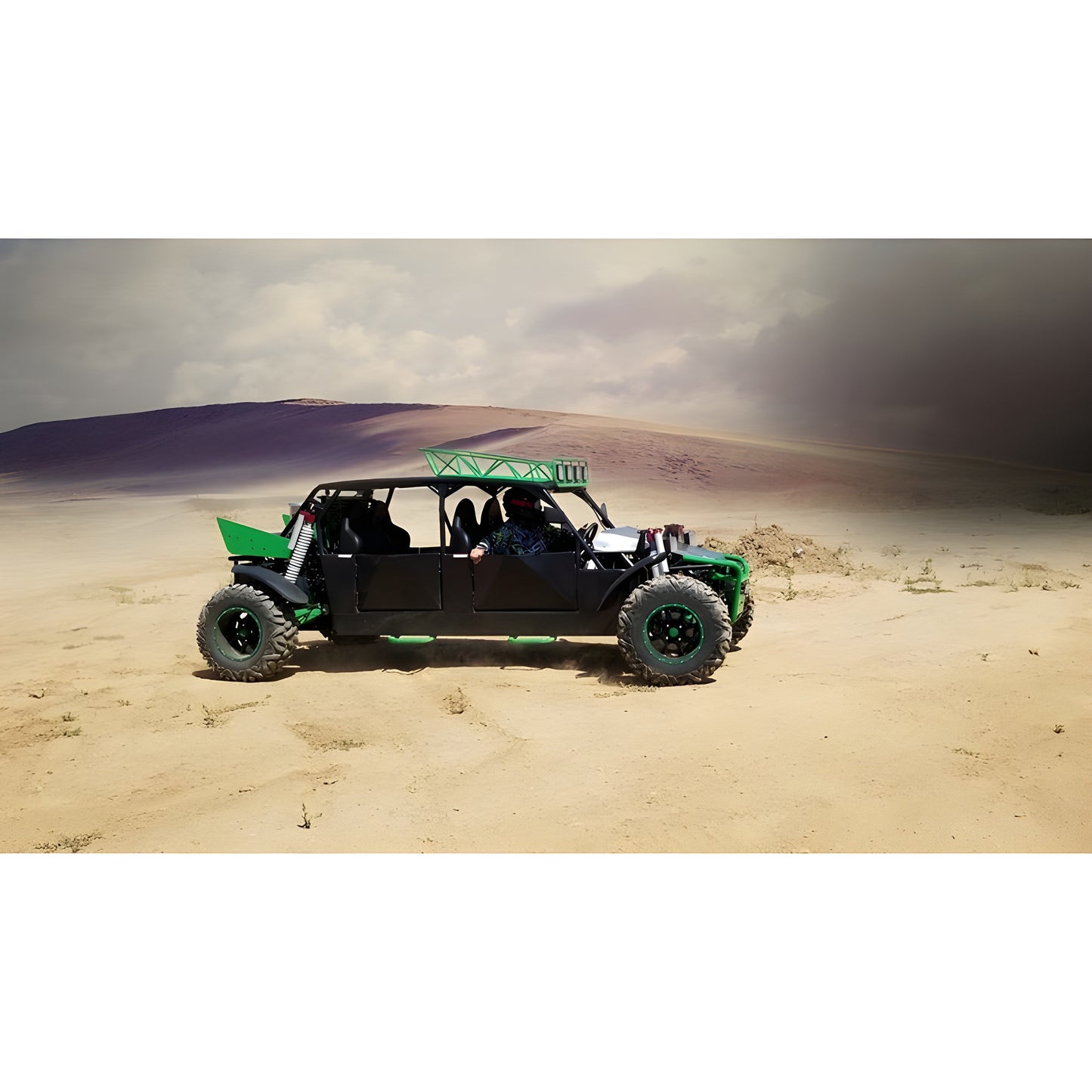 2024 BMS Motor Sniper T-1500 4S 4 Seater Side by Side Dune Buggy Go-Kart w/ Reverse