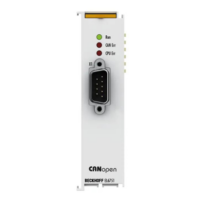 BECKHOFF EtherCAT Terminal, 1-channel communication interface, CANopen, master/slave - EL6751