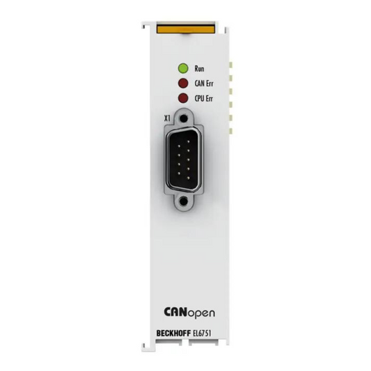 BECKHOFF EtherCAT Terminal, 1-channel communication interface, CANopen, master/slave - EL6751