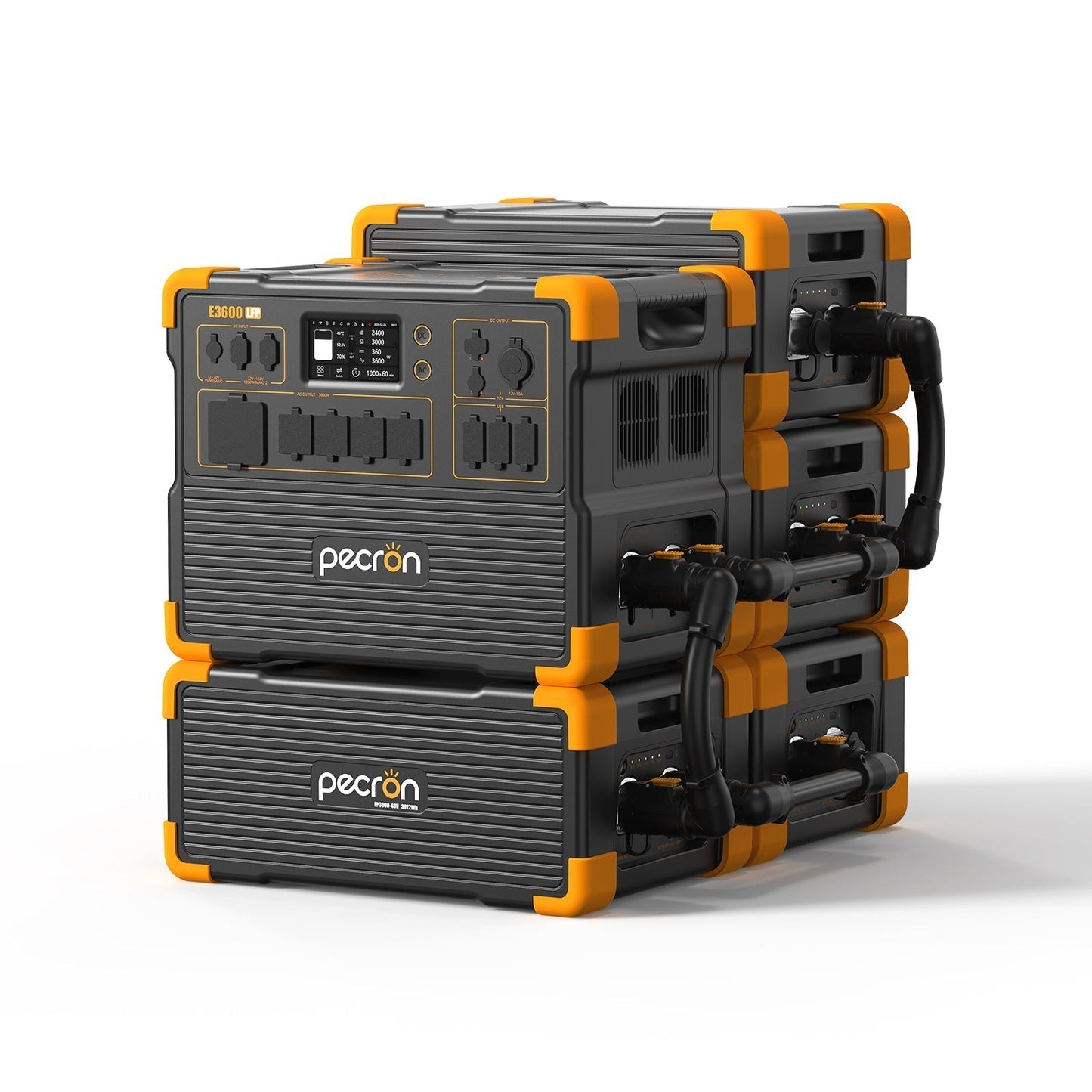 PECRON EP3000-48V Expansion Battery 3072Wh for E1500LFP/ E3600LFP/ E1000LFP