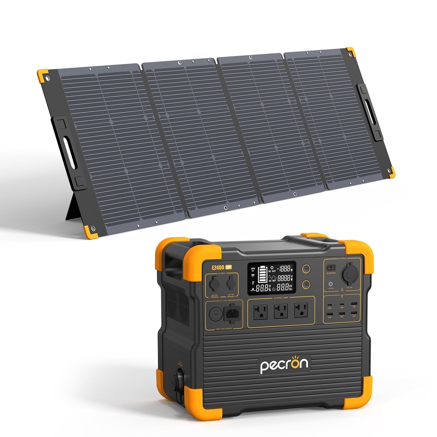 PECRON E2400LFP Portable Power Station 2400W 2048Wh - E2400LFP
