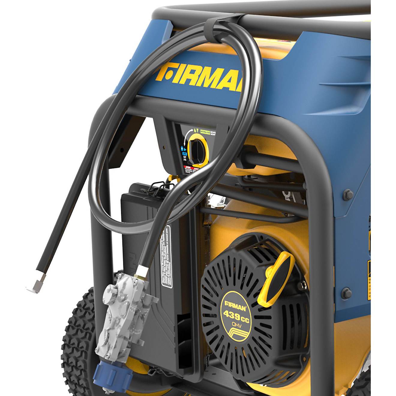 Firman T08071 8000W/10000W Electric Start Tri-Fuel Gas Propane Natural Gas Generator New T08071