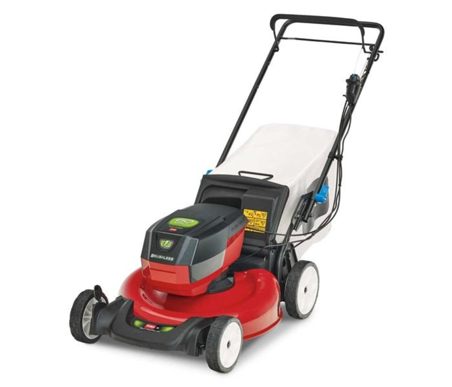 Toro 21" 60V MAX Battery SMARTSTOW Self-Propel High Wheel Mower - TOR-21357
