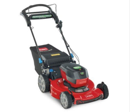 Toro 22" 60V MAX* Electric Battery SMARTSTOW Personal Pace Auto-Drive High Wheel Lawn Mower (21466) - TOR-21466