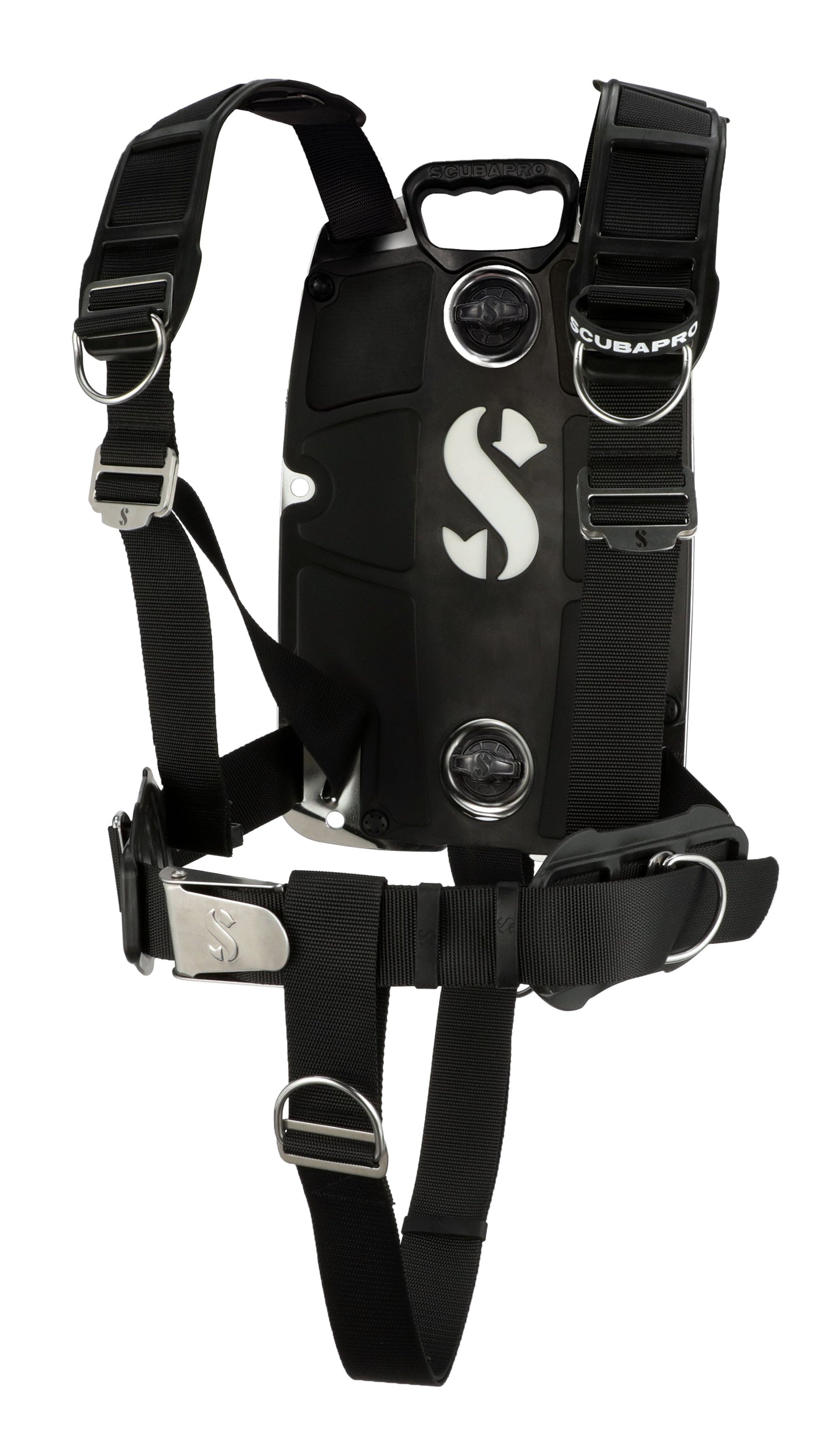 ScubaPro S-TEK Pro Back Plate / Wing Harness System for Single or Twin Tank Diving - BCD402 30LB