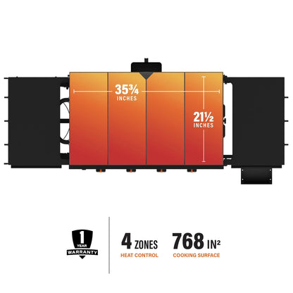 Blackstone 10"x10" Pavilion + 36" Omnivore Griddle Bundle - 60001