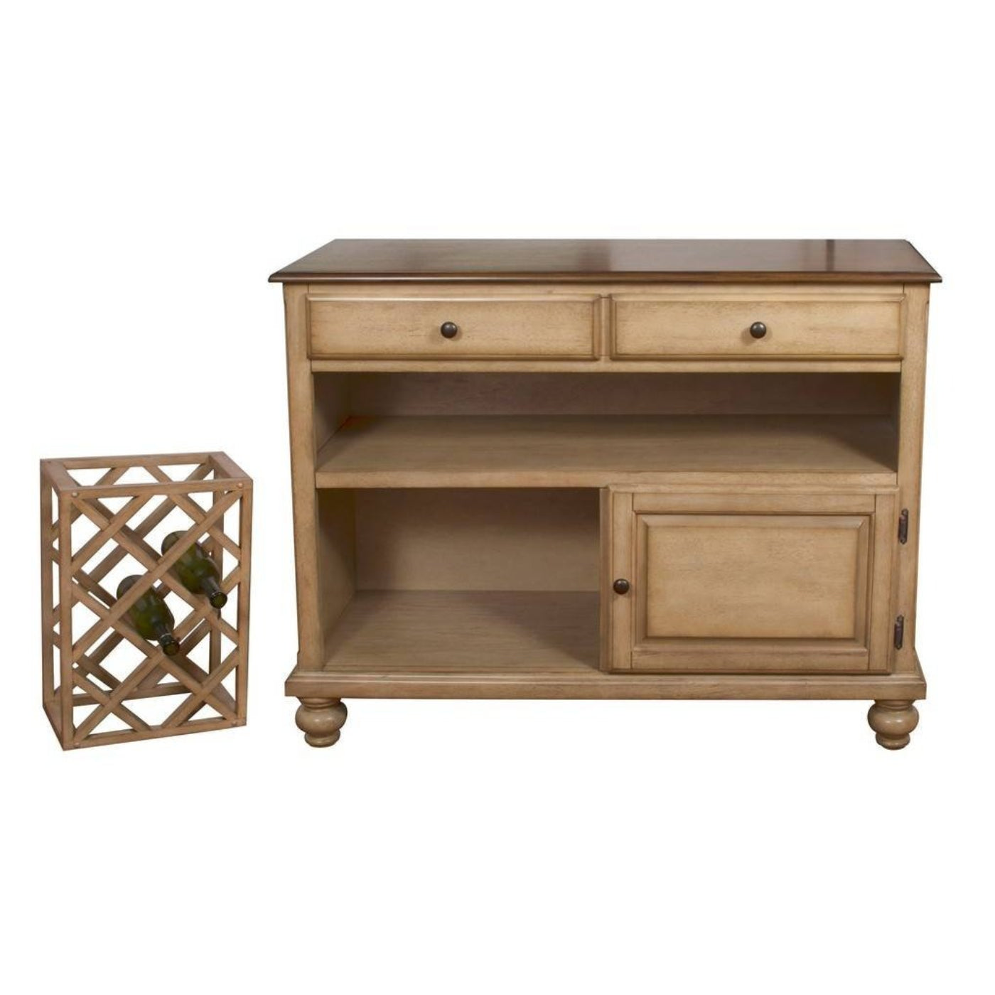 Sunset Trading Brook Buffet Server | Wine Storage -  DLU-BR-SER-PW