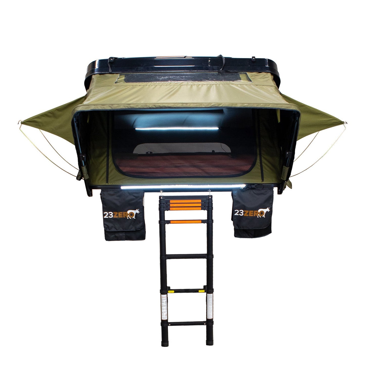 23ZERO Armadillo X2 2-Person Roof Top Tent - 230HSARMX2R