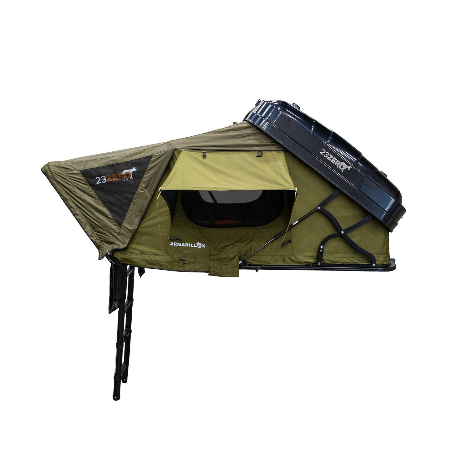 23ZERO Armadillo X3 3-Person Roof Top Tent - 230HSARMX3R