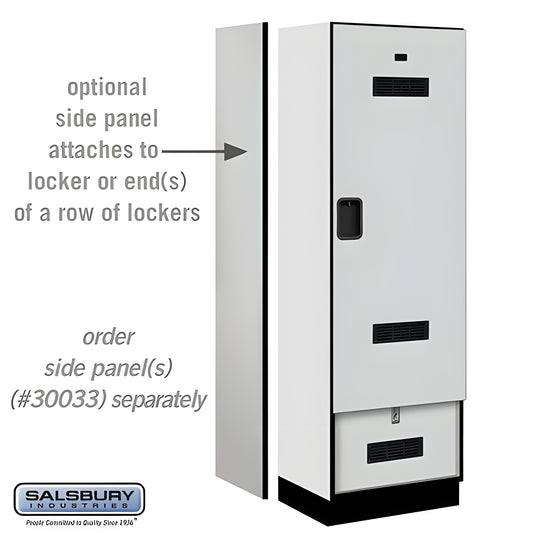 Salsbury 24" Wide Designer Wood Gear Locker - 30078