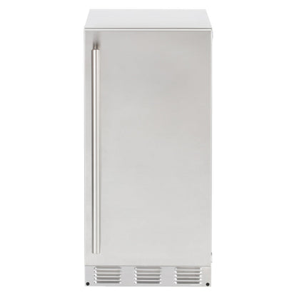 Sapphire 15" Clear Ice Individual Cube - Gravity Drain Multifunction Touch Control - SIIM15