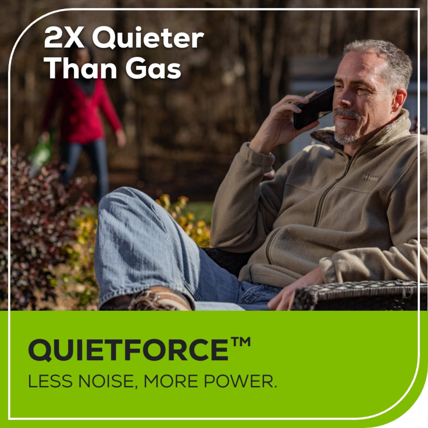 Greenworks 80V 800CFM Cordless Battery Leaf Blower w/ 4Ah Battery & Charger - 2439602