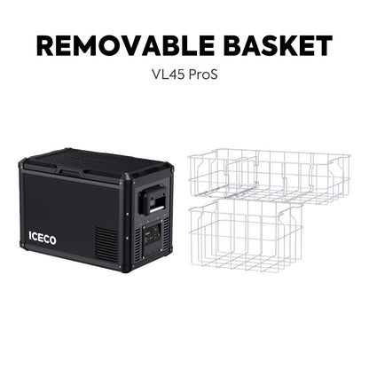 ICECO47.5QT VL45ProS Portable Single Zone Fridge With Magnetic Power BankVL45PROS+Magnetic Power Bank