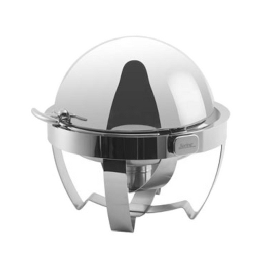 Spring USA 2510-6/35 RONDO Round Chafing Dish, 35cm, SS, 13-3/4"Inserts  - SP2510635
