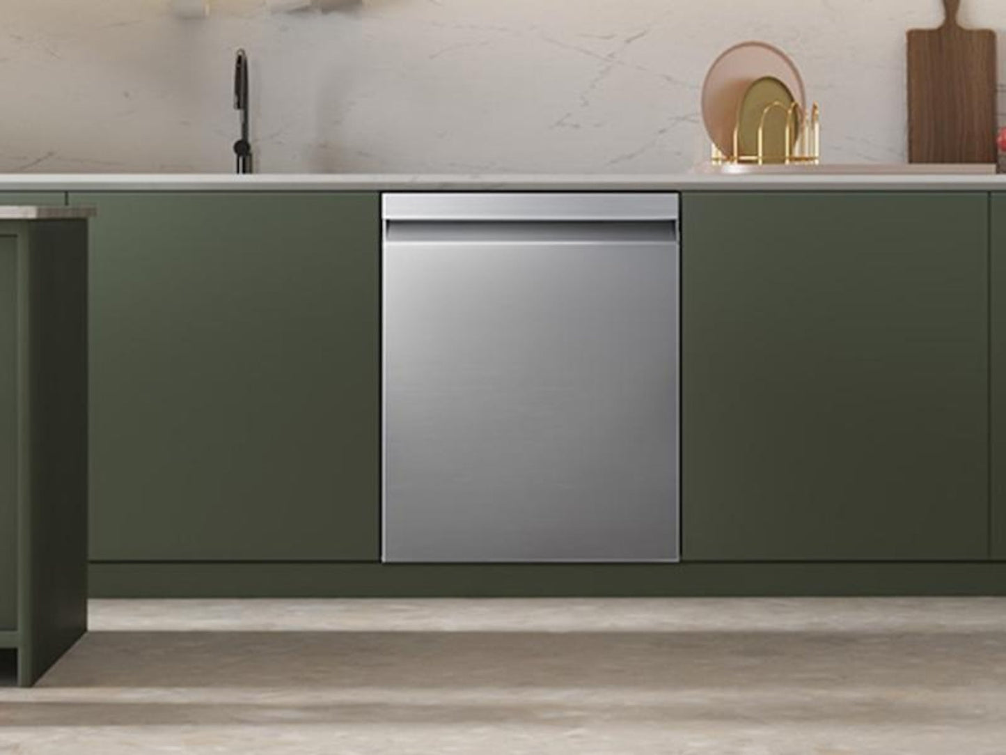 SAMSUNG DW80CG5450SR AutoRelease Smart 46dBA Dishwasher with StormWash(TM) in Stainless Steel - DW80CG5450SR-KT
