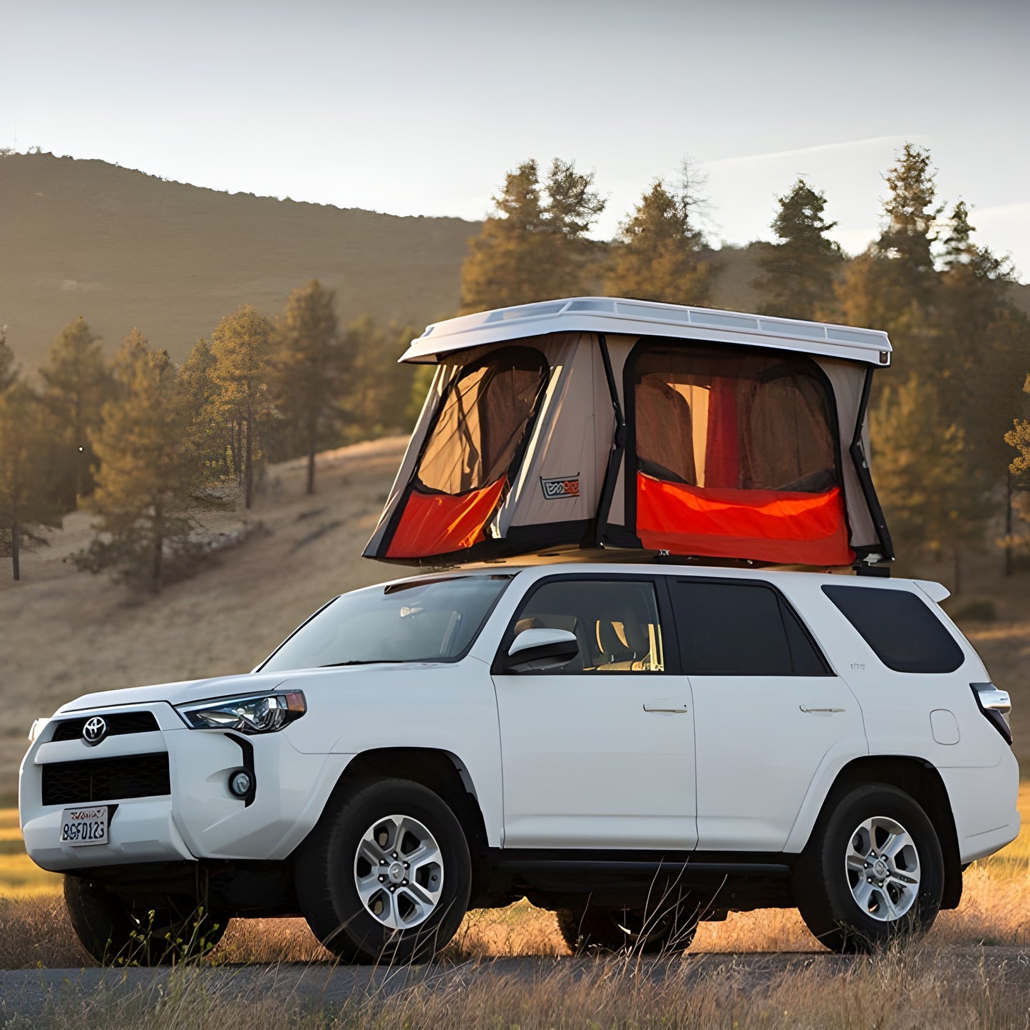 BadAss Tents Toyota 4Runner 09-23 (5th Gen) CONVOY Rooftop Tent Preassembled - 2601-0101A