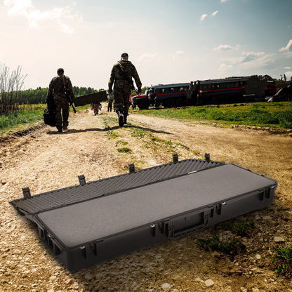 SKB iSeries 6018-8 60 Inch Waterproof Utility Protective Case with Wheels, Black - 279002