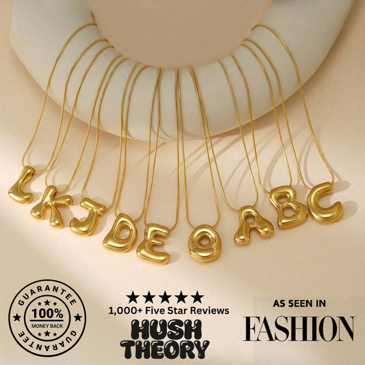 Initial Bubble Necklace