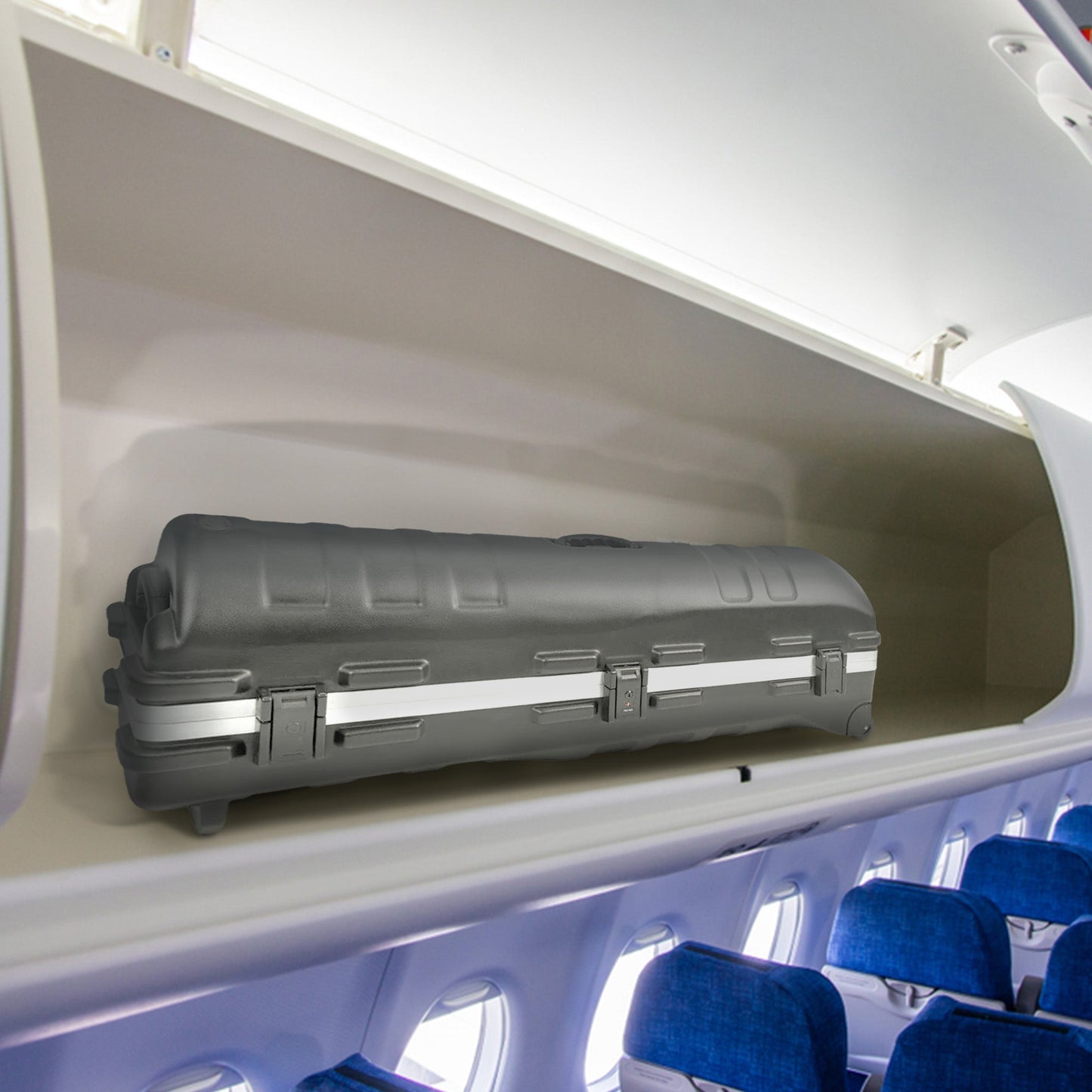 SKB Cases ATA Staff Pro XL Hard Plastic Storage Wheeled Cart Golf Travel Case - 297527