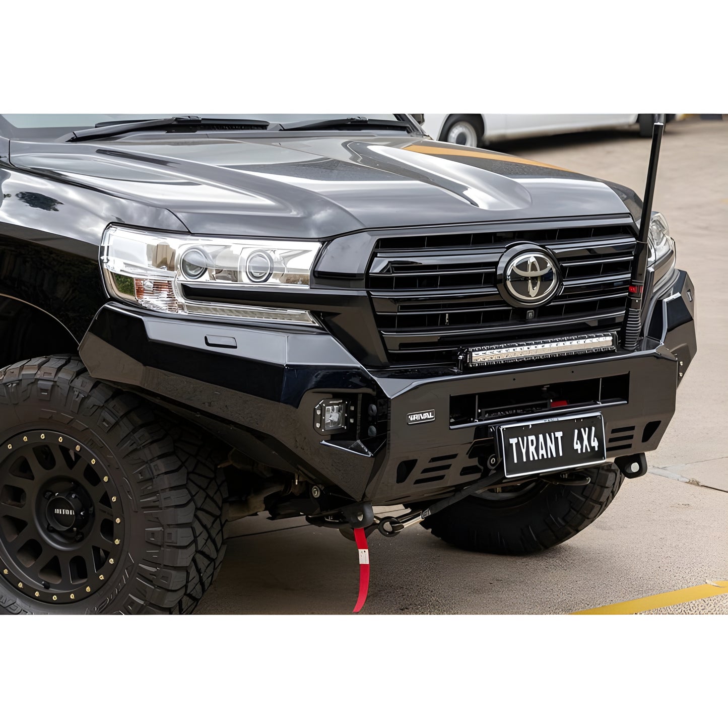 Rival Land Cruiser Front Bumper Aluminum For 2015-2021 Toyota Land Cruiser 200 Series - 2D.5719.1-NL-JPKR