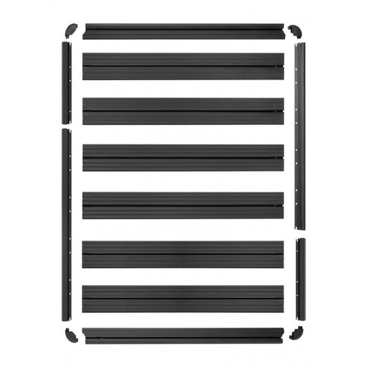 Rival 4x4 Jeep 4-Door Wrangler JL and Gladiator JT No-Drill Aluminum Roof Rack - 2M.2701.1