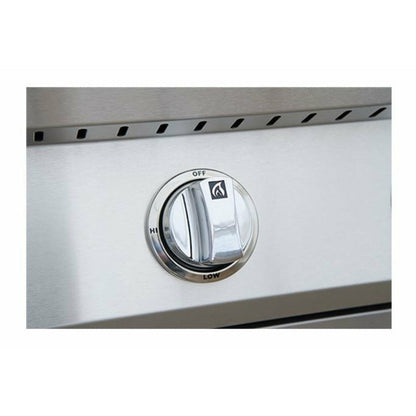 KOKOMO 4 Burner 32 Inch Cart Model BBQ Grill With Locking Casters 304 Stainless Steel - KO-BAK4BG+KO-BAK4BG-C