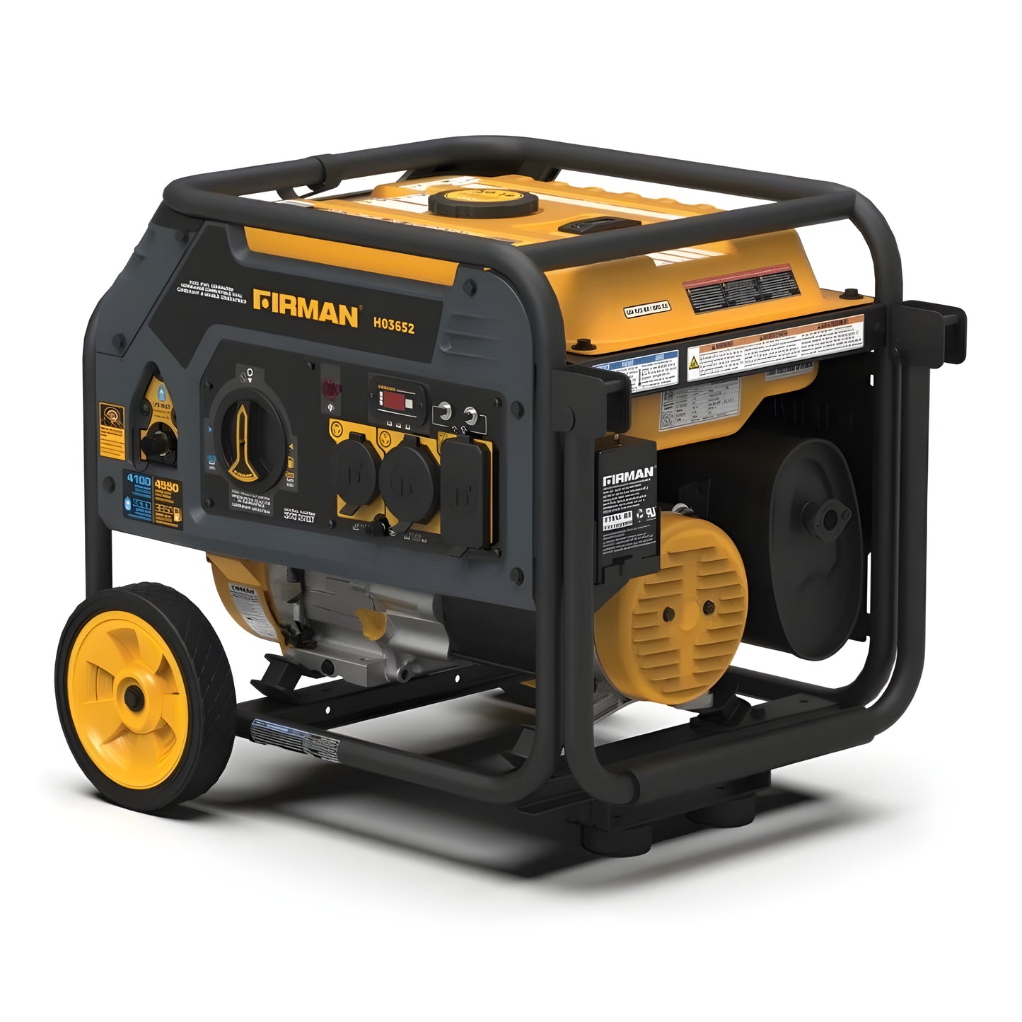 Firman H03652 Portable Generator 3650/4550 Watt 30 Amp 120V Dual Fuel Recoil Start New H03652