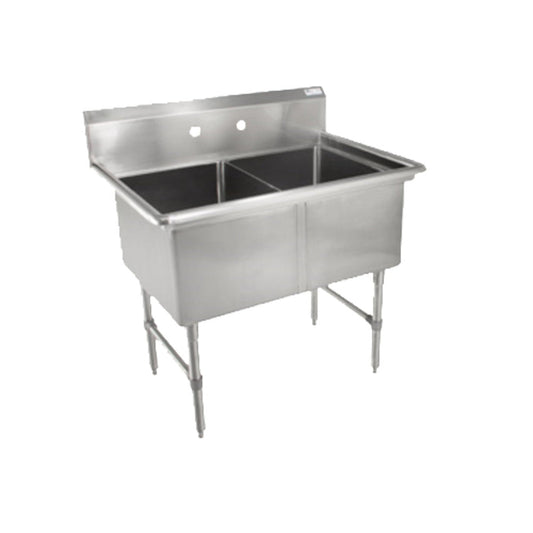 John Boos 2B16204 Two Compartment "B" Series Sink