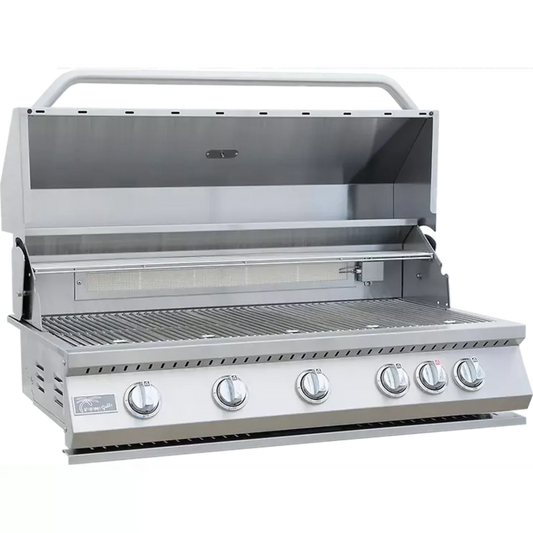 Kokomo 40” Professional Built in Gas Grill (5 Burner/Back Burner) - KO-BAK5BG-PRO