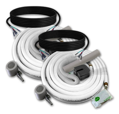 Pioneer Dual Split 36000 BTU 3-Ton Quantum Ultra Wi-Fi 22.5 SEER2 Energy-Star Multi (2) Zone Wall Mount Air Conditioner Heat Pump 230-Volt - WYT040GLSI24M4-18W-18W