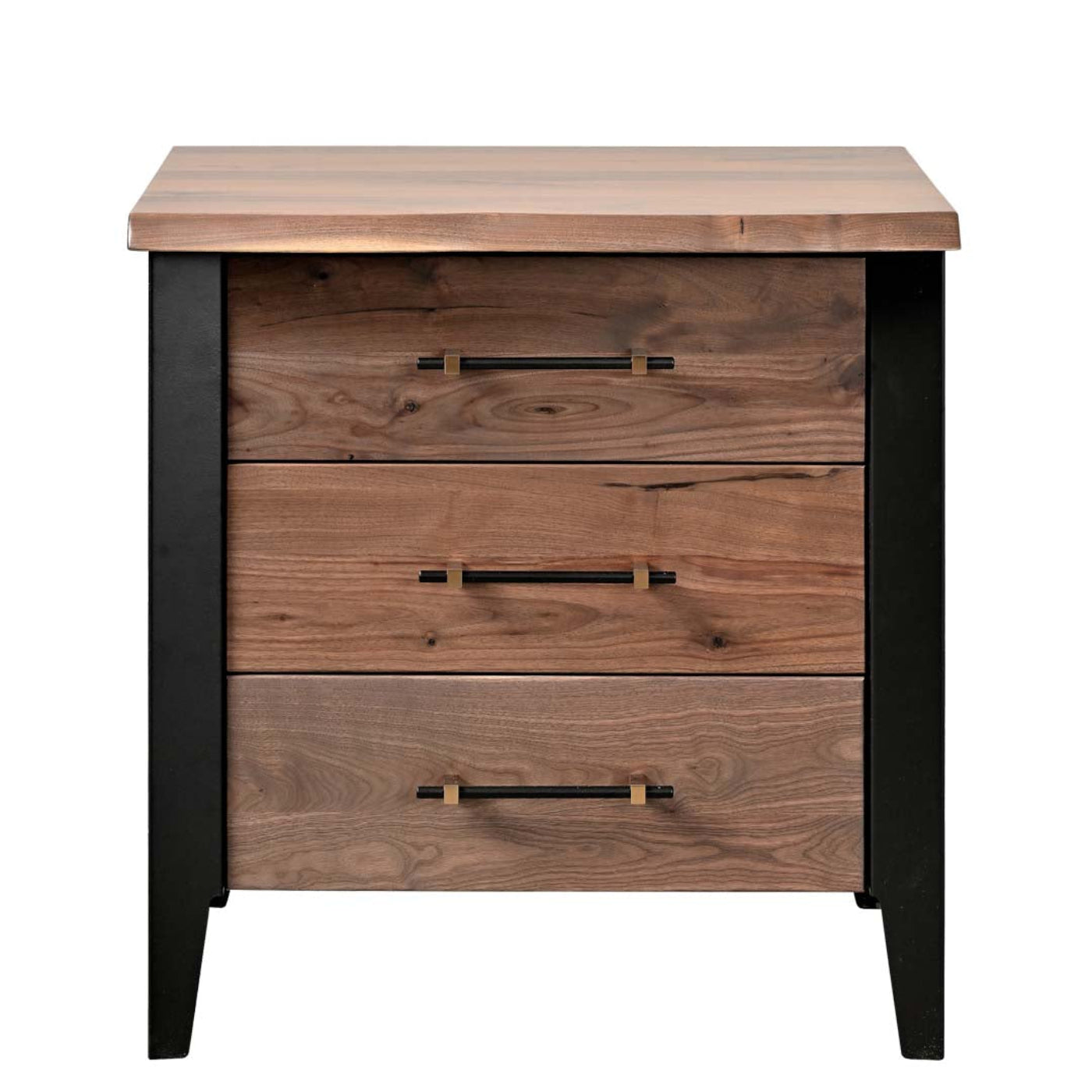 QW Amish Uptown 3 Drawer Nightstand - 211B-308-282030