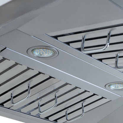 Proline Island Range Hood, 1100 CFM, Stainless Steel - PLFI 755