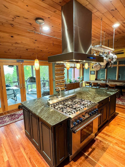 Proline Island Range Hood, 1100 CFM, Stainless Steel - PLFI 755