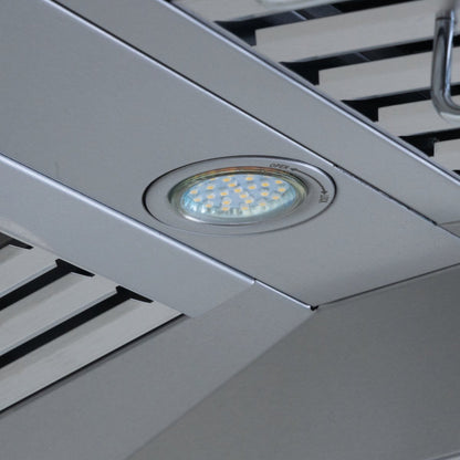 Proline Island Range Hood, 1100 CFM, Stainless Steel - PLFI 755