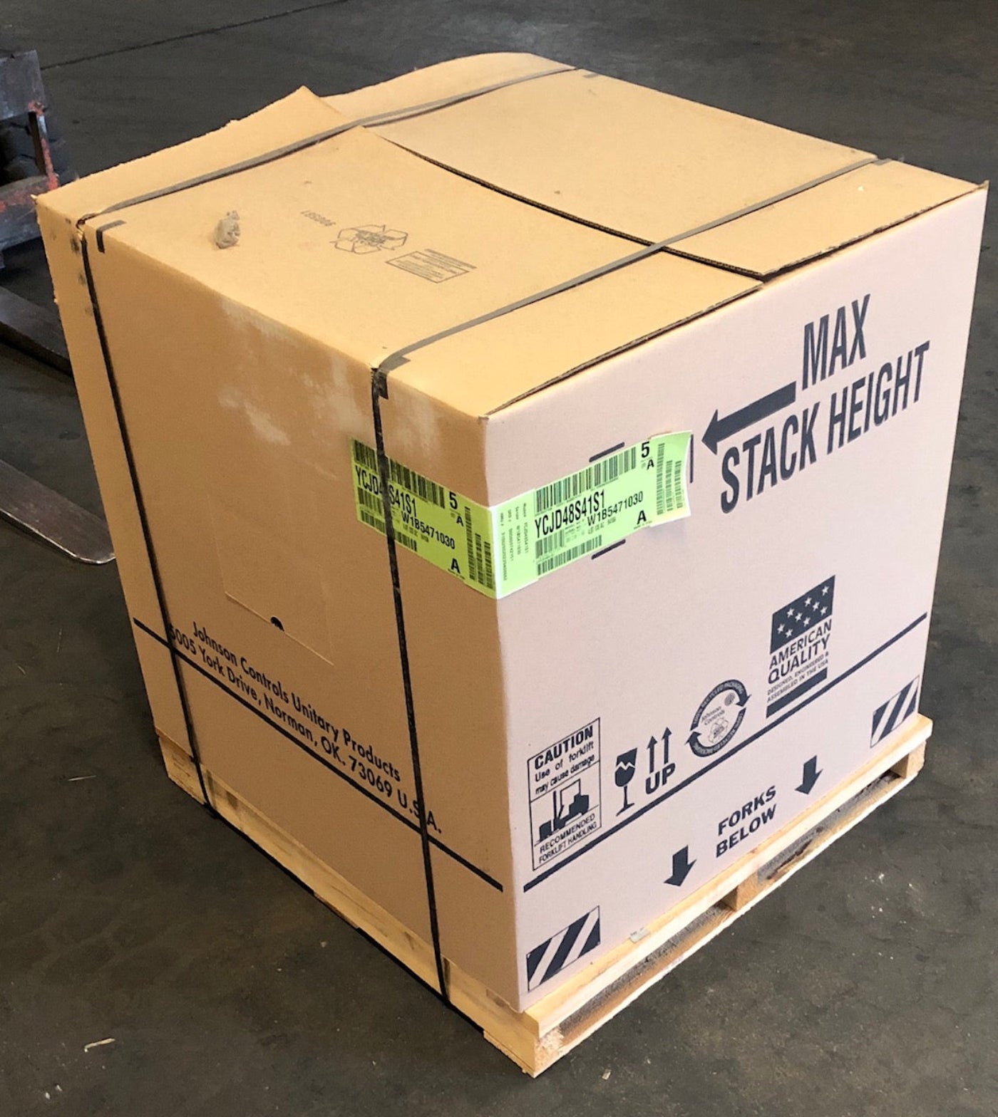 York International 4 Ton "LX" Series Split-System Air Conditioner, 13 SEER 208-230/60/1 R-410A - YCJD48S41S1A